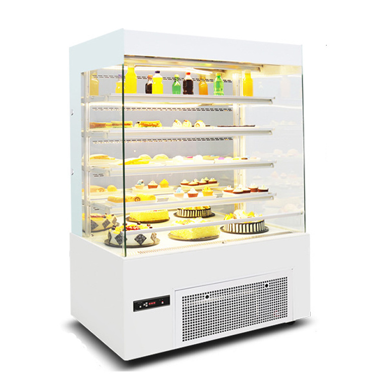 Bakery Cake Fridge Display Showcases Glass Display Single-Temperature Display Freezers Fridges Wholesale