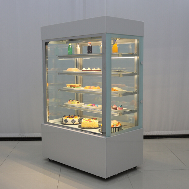 Bakery Cake Fridge Display Showcases Glass Display Single-Temperature Display Freezers Fridges Wholesale