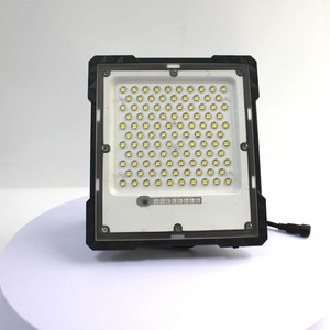 Outdoor Led Projector Flood Light Battery Spotlight  Exterior Solar Reflector Flood Light