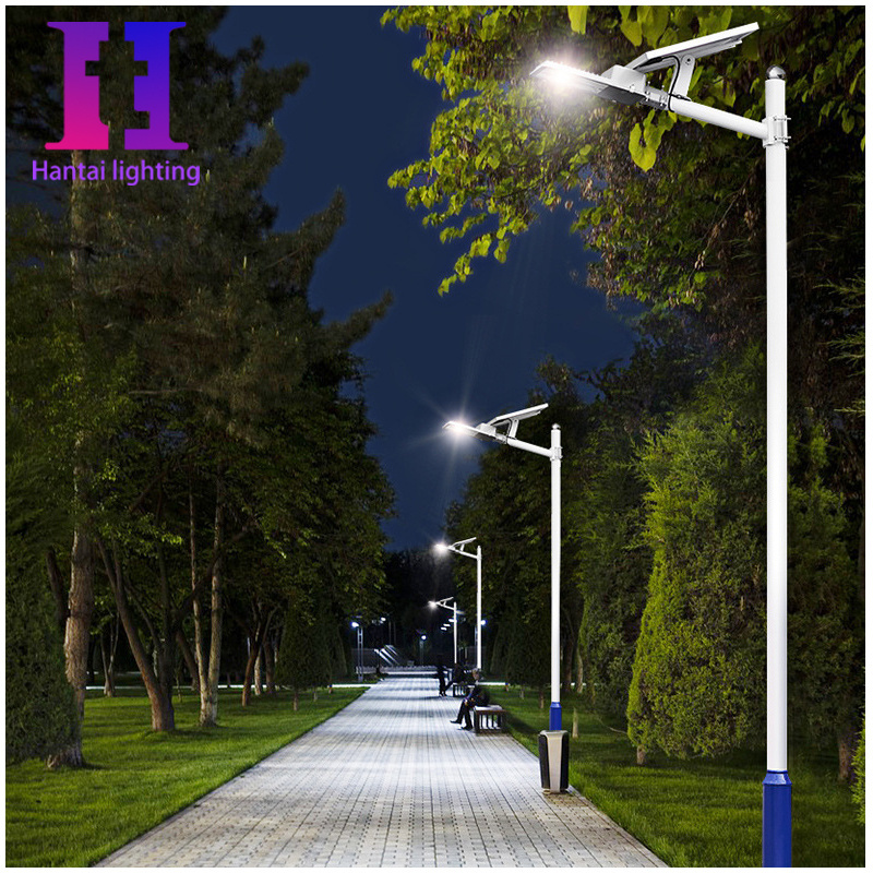 Outdoor Waterproof  LED  400W 50W 120W Options Small Community Garden Household Battery Installation street solar light