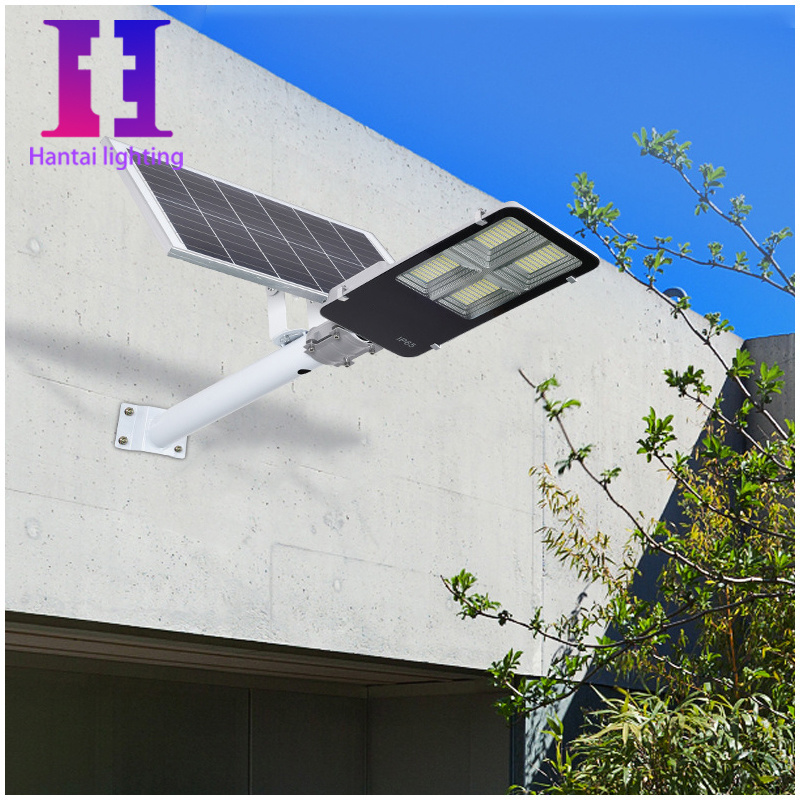 Outdoor Waterproof  LED  400W 50W 120W Options Small Community Garden Household Battery Installation street solar light