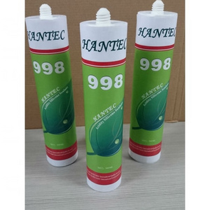 Hantec TT-998 acid silicone glass glue sealant quickly dry waterproof transparent glass glue