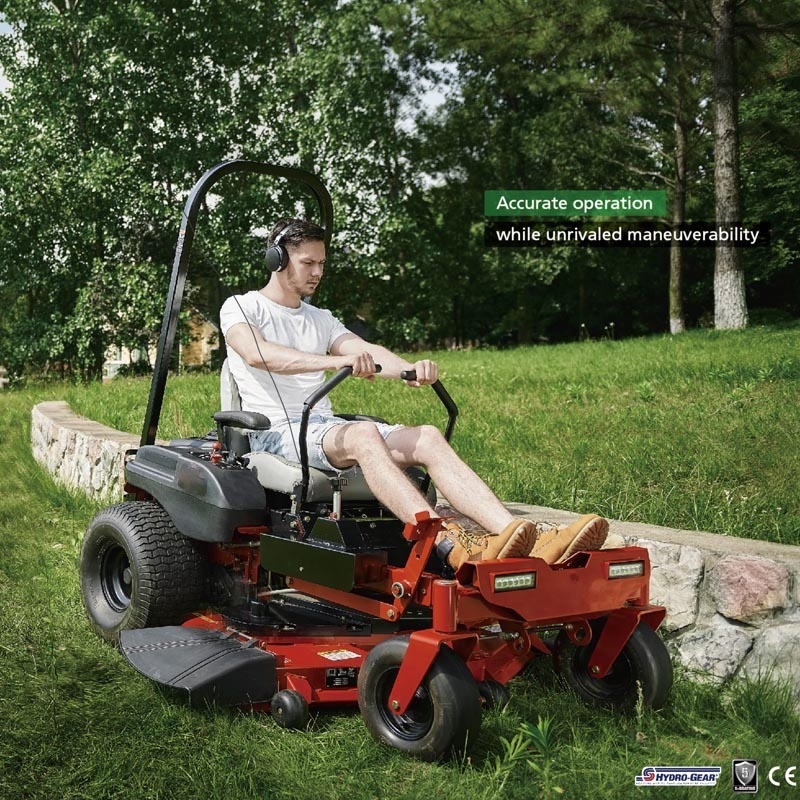 Riding Zero Turn Lawn Mower New Cheap 42 46 Inch ztr Gasoline Engine 4IN,3 1/4in Ride on Tractor Zero Turn Lawn Mower