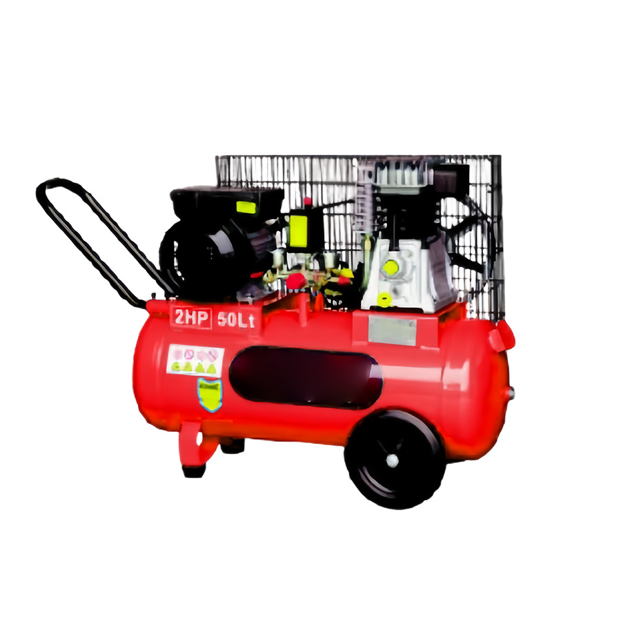 Wholesale Best Quality Belt Driven Single Phase Air Compressor 8bar Big Tank Capacity 50L