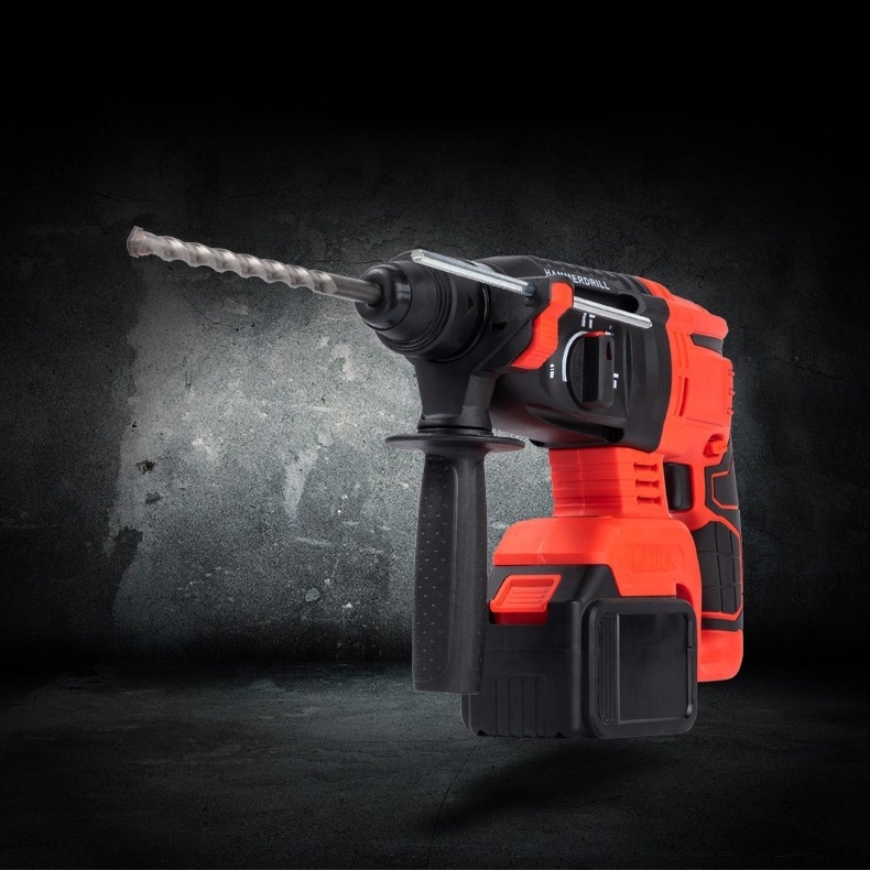 Multifunctional Rotary hammer Demolition Portable Lithium Power Tools Heavy Duty Electric 20V Cordless SDS rotary hammer Drill