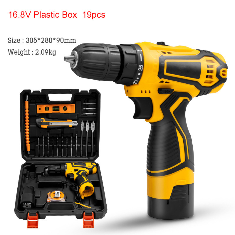 taladro cordless drill 18v 20v Li-ion Baterry Cordless Power tools Electric matkap power drills