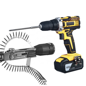 power collated screw gun Nailer concrete nail guns cordless nail gun