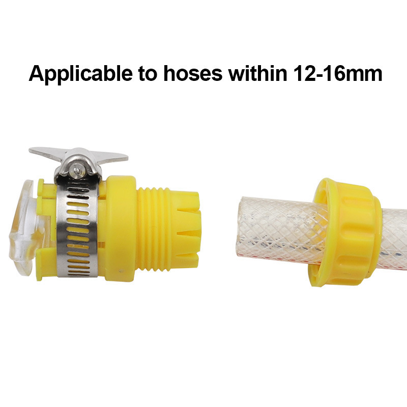 Outdoor Quick Irrigation Garden, Water Hose Swivel Y Pipe Tap Connector / Faucet Attachment Pressure Washer Inlet Connector/