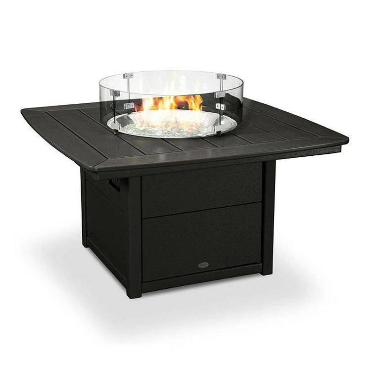 High Quality Outdoor Rectangle Garden Decoration Propane Fire Pit Table Patio Fireplace Smokeless Gas Fire Pit Table