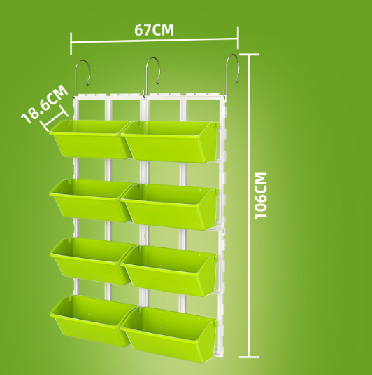 Manufacturer Wholesale molding planting, plant rooter box for plastic flowerpots Two Layer Square Vegetable Garden Bed/