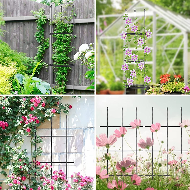 heavy duty galvanized steel, tomato cage Plastic tomato plant cage Conical Trellis Climbing Plant Supporter Frame/