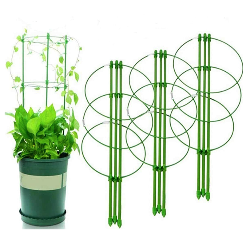 54'' Tomato Cages heavy, Duty Wire Cages Bushy Plants long tomato plant support cage assemble for garden/