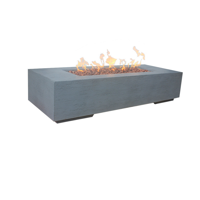 Family Gathering Warmer Gas Fire Pit Table Outdoor Camping Garden Gas Fire Pit With Liquefied Gas For Grilling Fire Starters