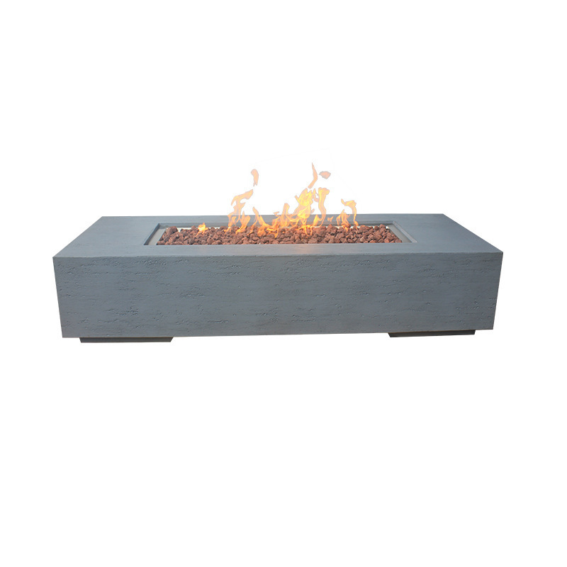 Family Gathering Warmer Gas Fire Pit Table Outdoor Camping Garden Gas Fire Pit With Liquefied Gas For Grilling Fire Starters