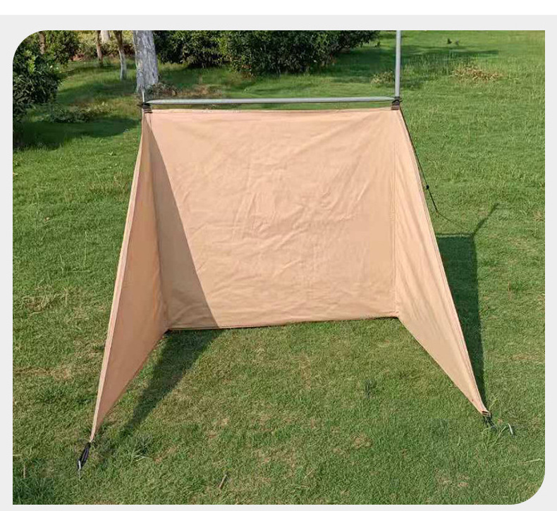 Outdoor Wind Screen Tent Simple Portable Camping Picnic Barbecue Beach Wind Screen Canopy Tents