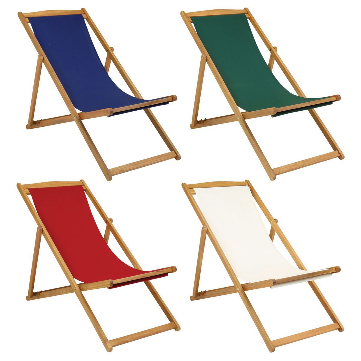 Beach Lounge Chair Custom Liegestuhl Wooden Folding Chair Sun Outdoor Lounge Deck Chairs With Polyester Fabric Hout For Sale