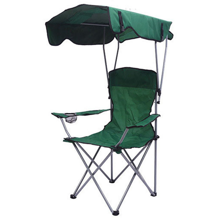 Aluminum Frame Kids Beach Chair Folding with Umbrella Outdoor Lightweight Camping Chair Fishing Fabric Modern Small Travel Chair