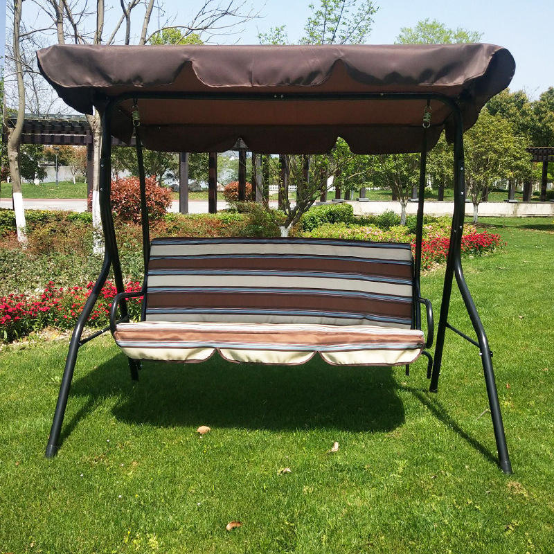 Wholesale Hanging Swing Chair Hot Selling Waterproof Top Cover Canopy Folding Comfortable Hammock Awning Swing Awning Chairs