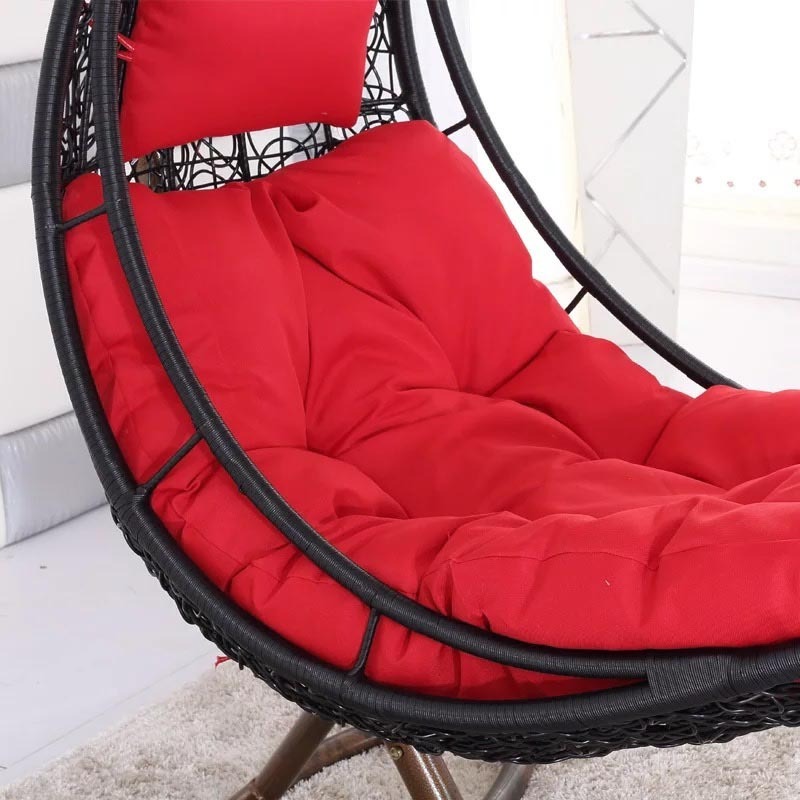 Wholesale Quality Patio Swings Hanging Chair New Design Double Garden Furniture Frame Rattan For Hanging Egg Chair With Stand