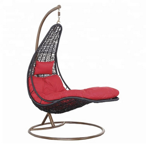 Wholesale Quality Patio Swings Hanging Chair New Design Double Garden Furniture Frame Rattan For Hanging Egg Chair With Stand