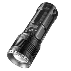 High Lumen Waterproof Flashlight Long Range USB Rechargeable Strong Flashlight Telescopic Zoom Outdoor Camping Torch Flashlights