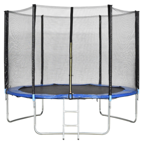 10FT   Enclosure Net Jumping Mat  Outdoor Backyard galvanized steel Trampolines for Kids