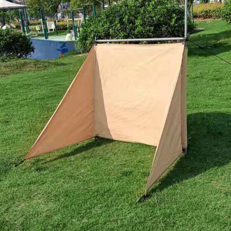 Outdoor Wind Screen Tent Simple Portable Camping Picnic Barbecue Beach Wind Screen Canopy Tents