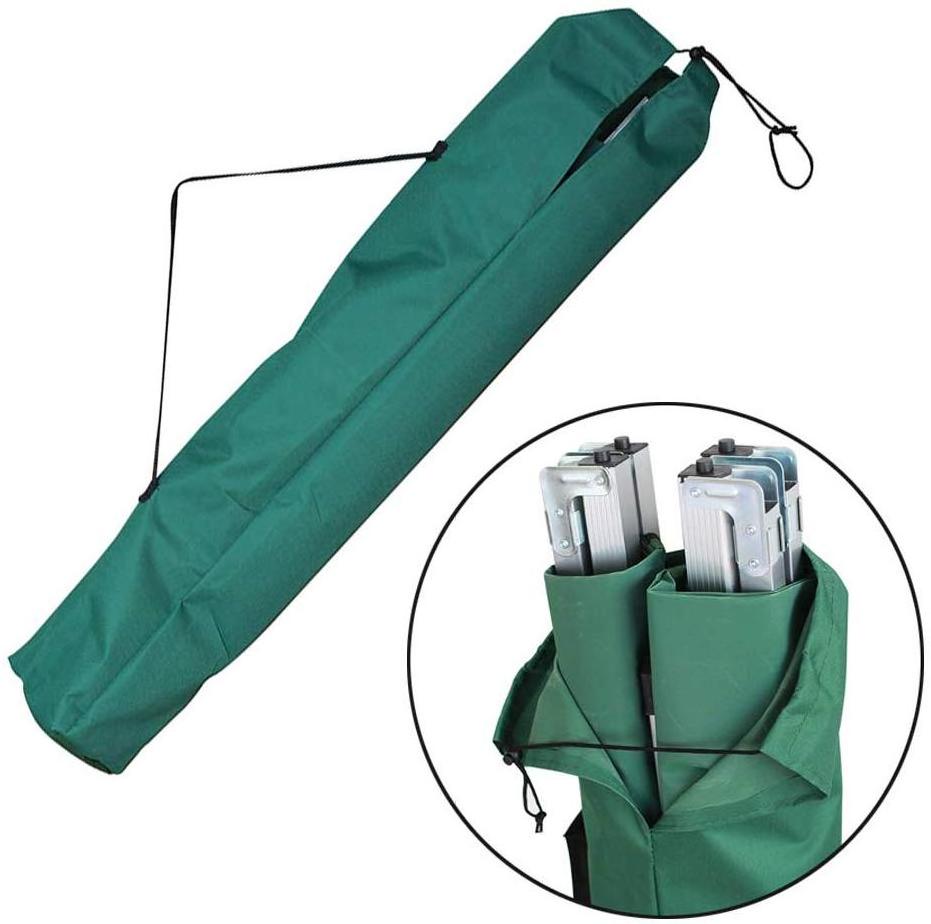 Ultralight Compact Camping Folding Single Cots 600D Outdoor Hiking Bag Lounge Foldable Sleeping Bags Metal Frame Camping Beds