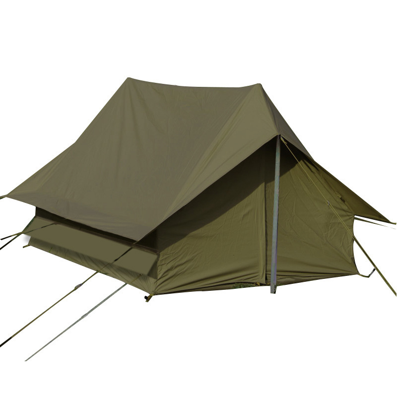 Outdoor Tentsarmy Tent Portable 2 Person Waterproof Oxford Cloth Uv Protection Double Layer Roof Green Folding Camping Tents