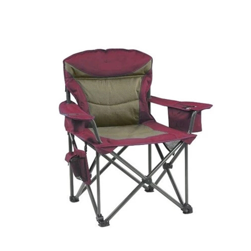 relaxing travel  portable high Quad folding outdoor camping recliner chair with carry bag