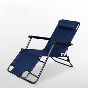 Hot Selling Folding Sea Beach Chair High Quality Adjustable Low Chaise Lounge Chair Lazy Outdoor Camping Zero Gravity Chairs