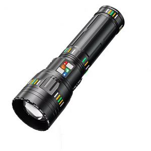 Bright White Laser Flashlight Night Light Dazzling Color Flashlight Rechargeable Ultra-Long Lasting Outdoor Handheld Flashlights