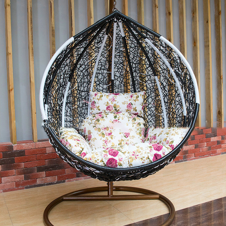 Wholesale Cheap Modern Patio Garden Swing Chair Custom Luxury Outdoor Furniture Teak Wood Swing Egg Chairs