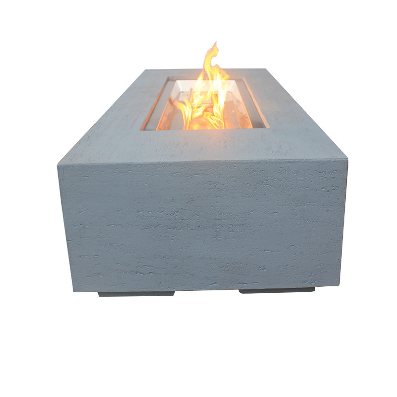 Family Gathering Warmer Gas Fire Pit Table Outdoor Camping Garden Gas Fire Pit With Liquefied Gas For Grilling Fire Starters