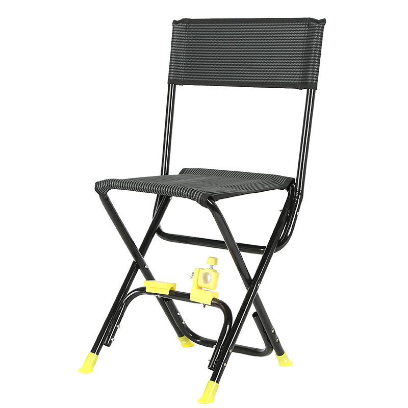 Outdoor folding Fishing Chairs with  turret bracket fishing gear Rod Holder