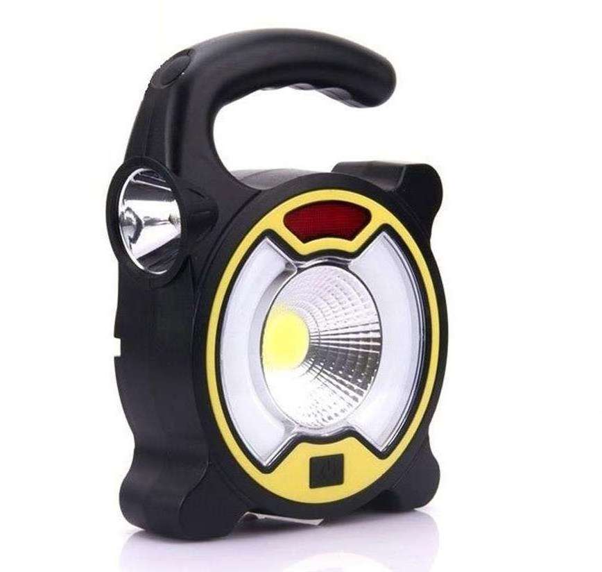 Solar Rechargeable Camping Light Outdoor Waterproof Mini Lantern Flashlight for Emergency Power Outage