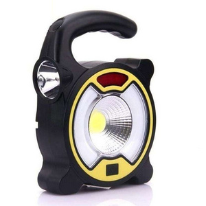 Solar Rechargeable Camping Light Outdoor Waterproof Mini Lantern Flashlight for Emergency Power Outage