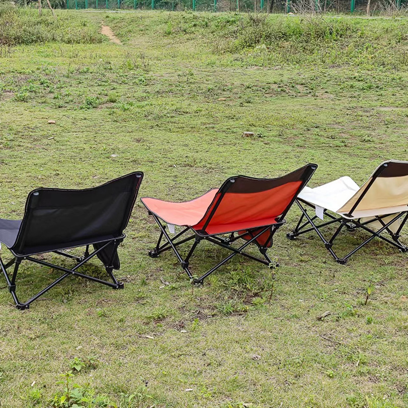 Outdoor Oversize Folding Lightweight Chair Compact Camping Fishing Chair Convenient Beach Chair