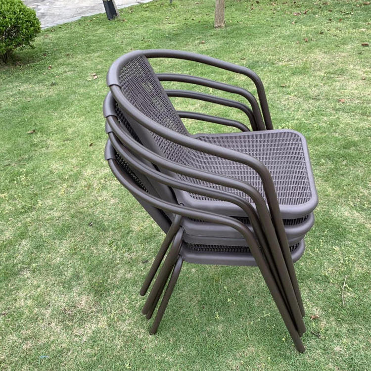 Wholesale Outdoor High Quality Table And Chair Set Garden Bistro Indoor PE Rattan Patio Furniture Folding Table And Chair Set