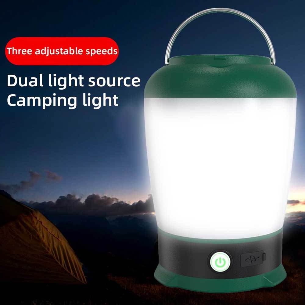 Multifunctional Tent Light Camping Outdoor Camping Lights Rechargeable Night Fishing Usb Charging Led Camping Light With Stand