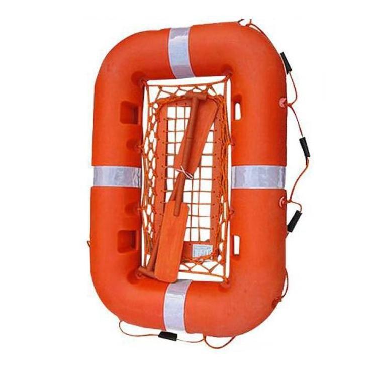 Inflatable Life Raft Wholesale Marine Life-Saving Floatation Gear Polyethylene Plastic Fire Rescue Life Rafts With Buoyancy