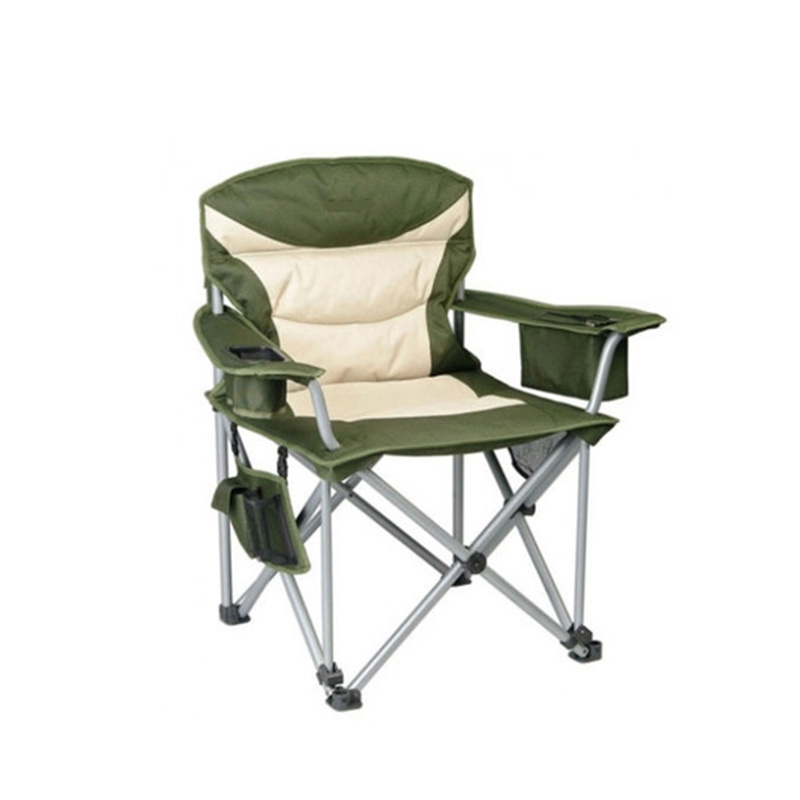 relaxing travel  portable high Quad folding outdoor camping recliner chair with carry bag