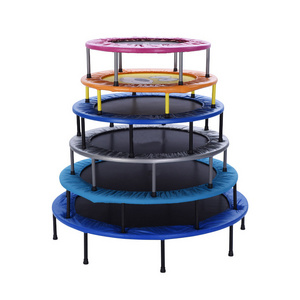 Wholesale Indoor Gym Mini Trampolinet Gymnastic Training Workout Fitness Equipment Multiple Sizes Available Round Trampoline