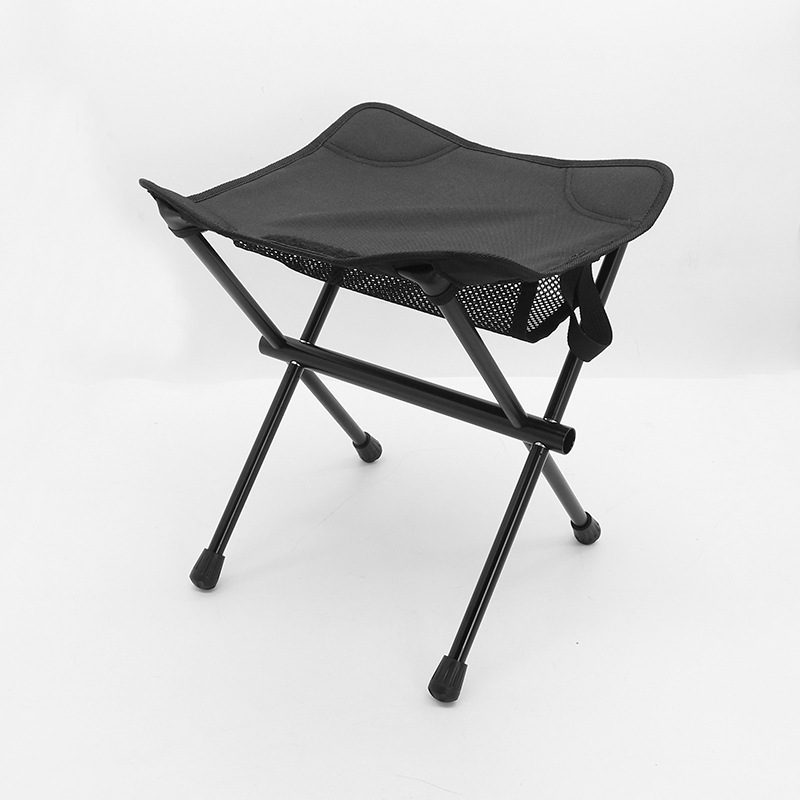 Outside Aluminum Alloy Folding Portable Moon Chair High Iron Matzah Foot Rest Lightweight Camping Foldable Chair