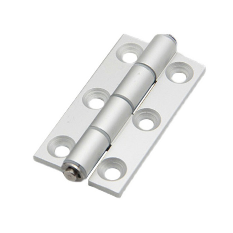 Aluminium CNC Extrusion Hinge for 3030 4040 6060 aluminium extrusion Metal Door connector aluminum hinges