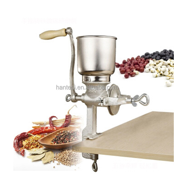 Manual flour milling machine food grinder