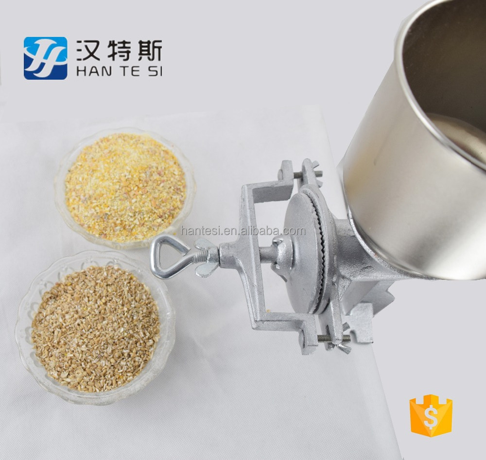 Chili powder manual drive grinder walnut and peanut crusher mini home use hand-cranking pulverizer