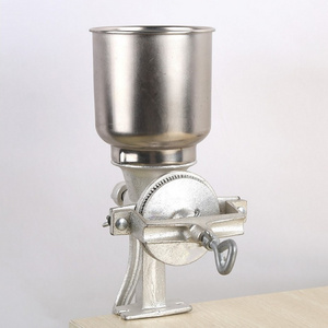 Chili powder manual drive grinder walnut and peanut crusher mini home use hand-cranking pulverizer