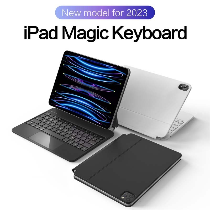 Customize 2in1 iPad Ultra Slim Magnetic Keyboard Tablet Cover Wireless Magic Keyboard Case