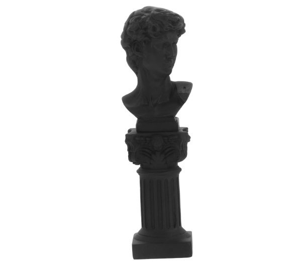 Resin Roman column statue of David home Roman desk office decoration